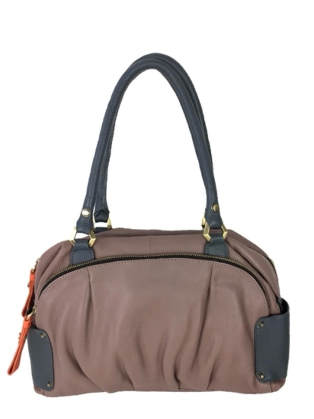 Anthropologie OrYany Tina
Pebbled Leather
Colorblock Satchel
Handbag